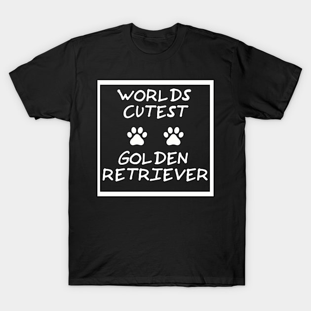 The perfect gift for people who love Golden Retrievers T-Shirt by GOTOCREATE